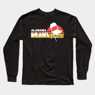 folding chair - alamaba brawl Long Sleeve T-Shirt